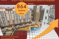 В 2017 году в Калужской области построено 864 тыс. кв.м. жилья